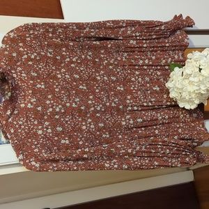 MAX STUDIO floral blouse M cute
